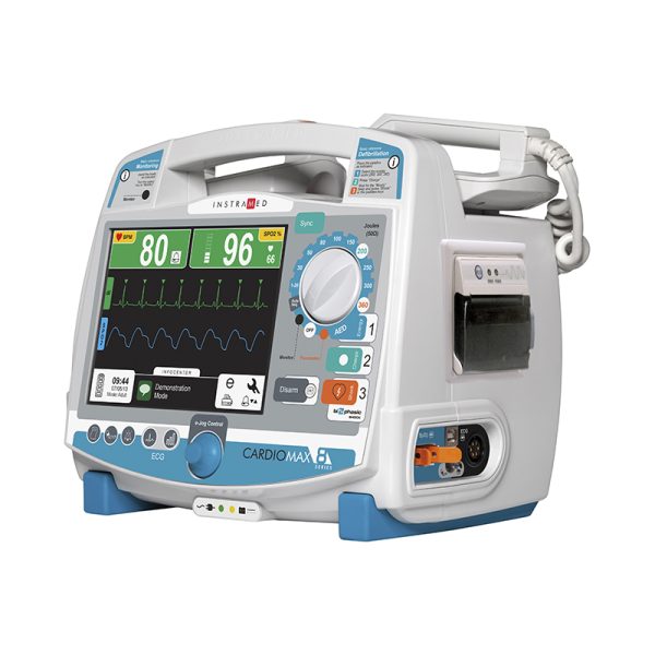 Monitor Cardioversor Desfibrilador Bifásico INSTRAMED CardioMAX - Imagen 3